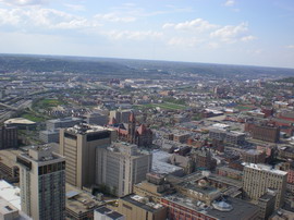 Вид на центр Цинциннати