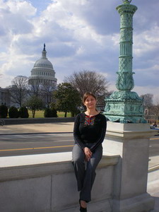 Вашингтон, вид на Капитолий