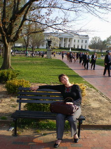 В парке возле Белого дома